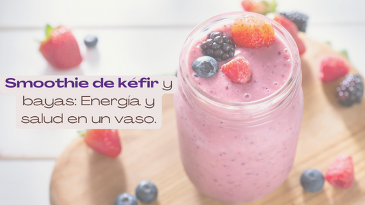 Smoothie de Kéfir y Bayas: Un Comienzo Refrescante y Saludable