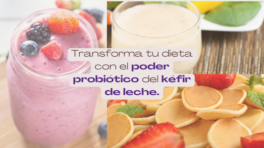 Incorporando Kéfir de Leche en tu Dieta: Beneficios y Recetas Creativas