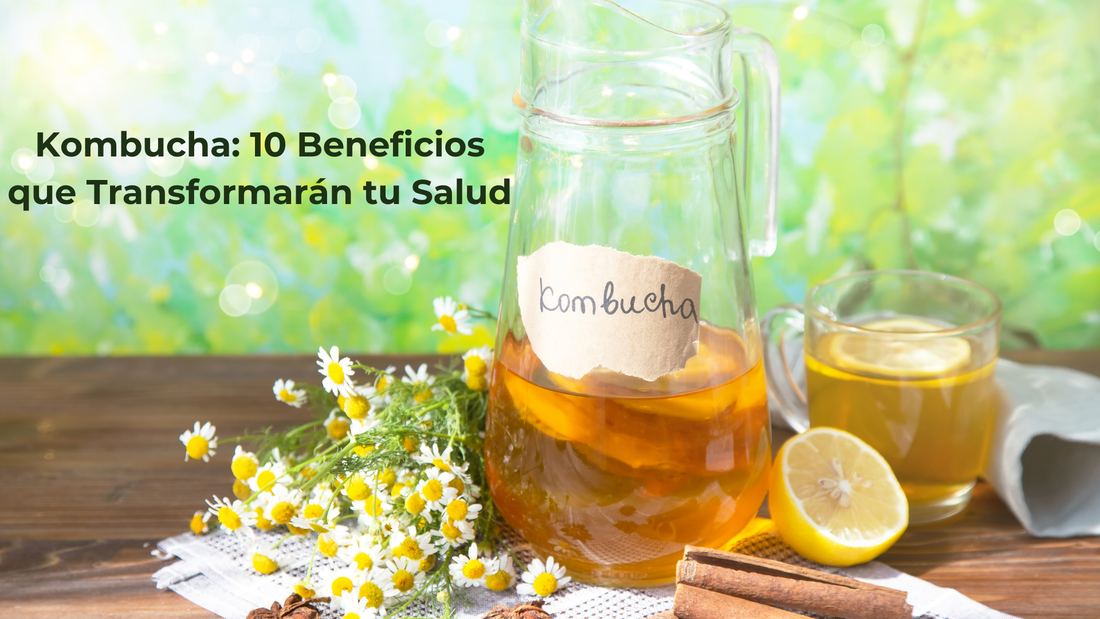 10 Beneficios Clave de Tomar Kombucha para Tu Salud Integral