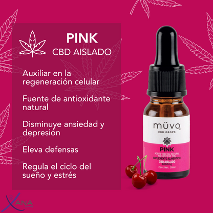 Drops Aislado Pink - Belleza y Bienestar desde Dentro