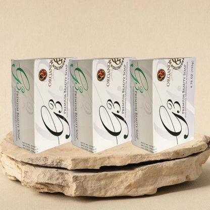 Jabón Premium G3 – Pack de 3 Jabones con Ganoderma