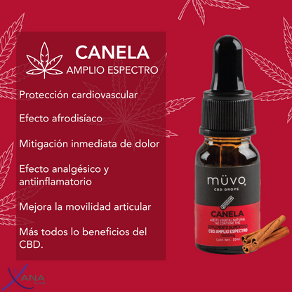 Drops Amplio Espectro Canela - Bienestar Cardiovascular y Alivio Natural